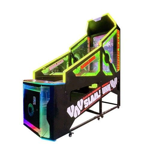 coin operated basketball game