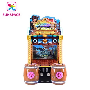 Arcade 2 Players Gun Shooting Game Machine